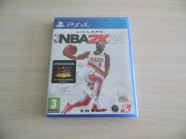 NBA 2K21 PLAYSTATION 4 GLOEDNIEUW IN BLISTERVERPAKKING, Games en Spelcomputers, Games | Sony PlayStation 4, Nieuw, Sport, 3 spelers of meer