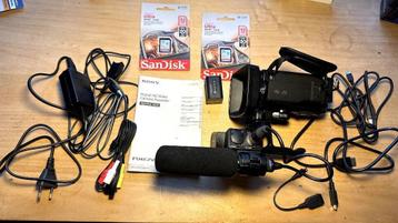 Caméscope Full-HD Sony HXR-NXE beschikbaar voor biedingen