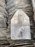 Oude natuurleien 18x27cm, Doe-het-zelf en Bouw, Dakpannen en Dakbedekking, Ophalen, Zo goed als nieuw, 10 tot 15 m², Dakpannen