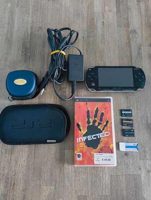 PSP pakket voor de liefhebber, Games en Spelcomputers, Spelcomputers | Sony PSP, Zo goed als nieuw, PSP, Ophalen of Verzenden