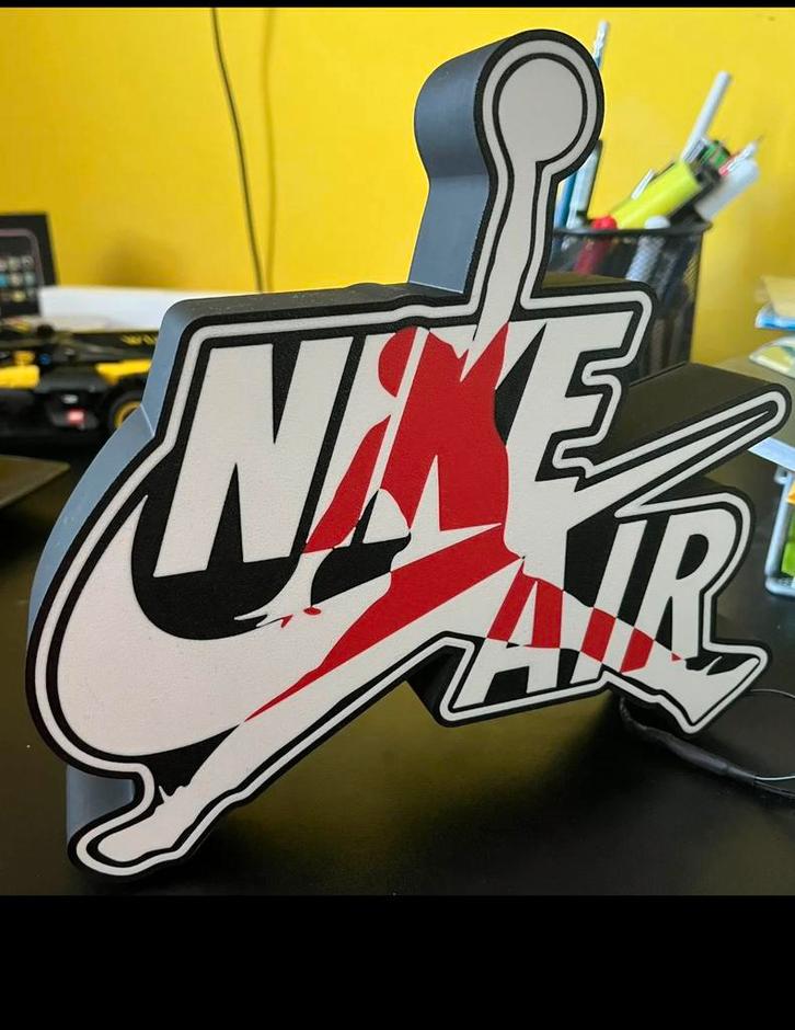 ️ Lightbox inspirée Nike Air – Déco lumineuse, Huis en Inrichting, Lampen | Overige, Ophalen of Verzenden