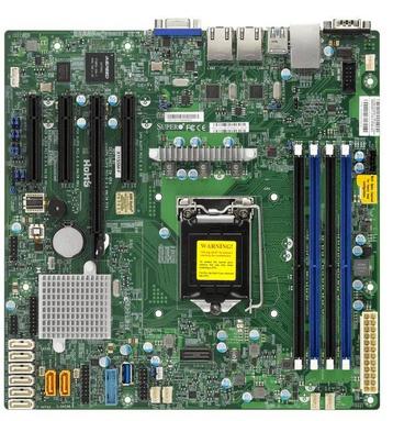 SuperMicro X11SSM-F mATX Motherboard with Heatsink disponible aux enchères