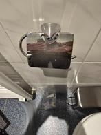 Toiletpapierdispenser, Ophalen of Verzenden, Zo goed als nieuw, Chroom, Toilet