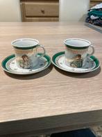 Dit zijn Napoleon & Josephine theekopjes en schotels, Antiek en Kunst, Antiek | Servies compleet, Ophalen of Verzenden