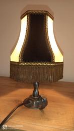 60's nachtlamp velours varkensblaas, Ophalen, Zo goed als nieuw