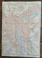 1906 - Liège / grand plan de la ville, Livres, Atlas & Cartes géographiques, Enlèvement ou Envoi