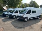 Peugeot boxer 2.2hdi 165pk l3h2 dubbel cabine Nieuw, Achat, Euro 6, Entreprise, Boîte manuelle