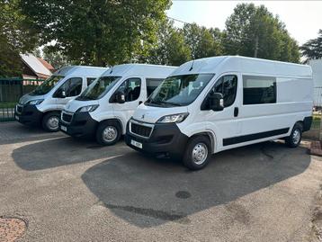 Peugeot boxer 2.2hdi 165pk l3h2 dubbel cabine Nieuw disponible aux enchères