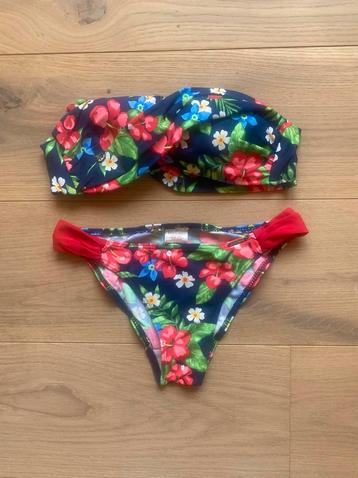 Blauw gebloemde bikini Banana Moon XSmall beschikbaar voor biedingen