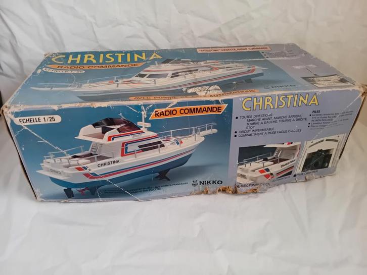 Christina I star radiobesturing, Hobby en Vrije tijd, Modelbouw | Boten en Schepen, Gebruikt, Overige merken, Ophalen of Verzenden