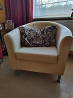 Ecru zetel, Maison & Meubles, Fauteuils, Enlèvement