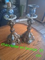Chandelier en bronze, Antiquités & Art, Enlèvement