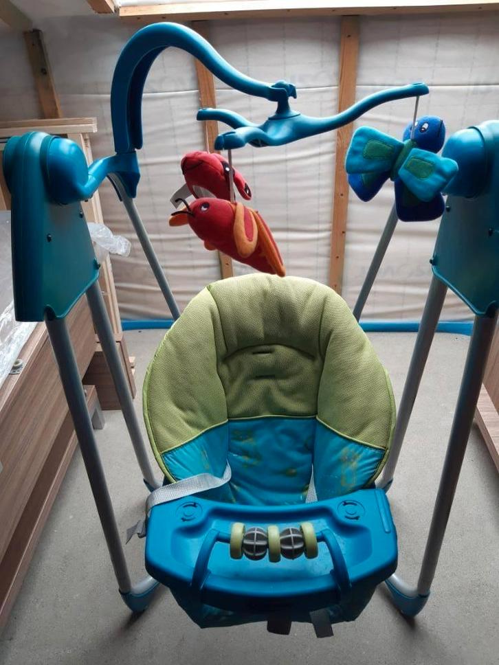 Babyschommel Graco, Enfants & Bébés, Relax bébé, Utilisé, Siège de balançoire, Autres marques, Avec ceinture(s), Enlèvement