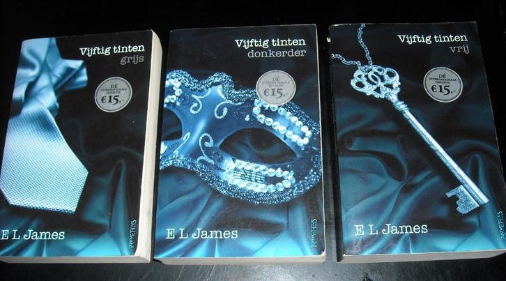Vijftig tinten trilogie: samen of apart., Boeken, Romans, Zo goed als nieuw, Ophalen