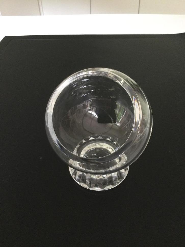 kristallen bol op voet Barthmann, Antiek en Kunst, Antiek | Glaswerk en Kristal, Ophalen