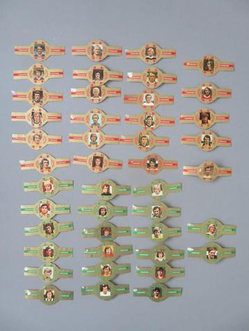 ong 1971 lot 43 stompkop sigarenbandjes bekende voetballers beschikbaar voor biedingen