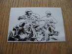 Sticker Zijspan Motorcross Moto's Sport, Ophalen of Verzenden, Nieuw, Auto of Motor