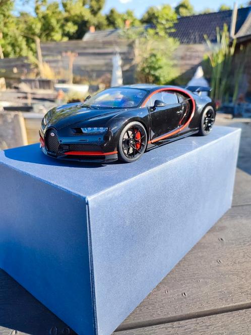 Bugatti Chiron 1/18 auto, Hobby en Vrije tijd, Modelauto's | 1:18, Zo goed als nieuw, Auto, Autoart, Ophalen of Verzenden