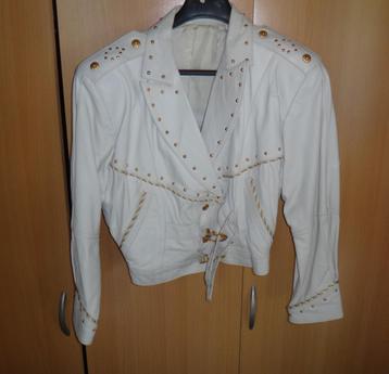 Lederen dames jacket maat M beschikbaar voor biedingen