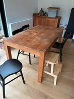 Table bois massif (teck), Enlèvement, Utilisé