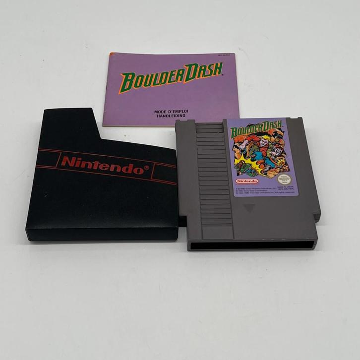 NES Game - Boulder Dash, Games en Spelcomputers, Games | Nintendo NES, Ophalen of Verzenden