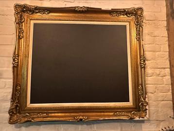 Vintage kader met krijtbord beschikbaar voor biedingen