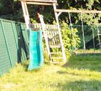 Kunststof glijbaan groen, Enfants & Bébés, Jouets | Extérieur | Aires de jeux, Enlèvement, Toboggan