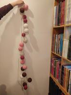 Guirlande blanc rose mauve, Huis en Inrichting, Lampen | Overige, Ophalen, Gebruikt