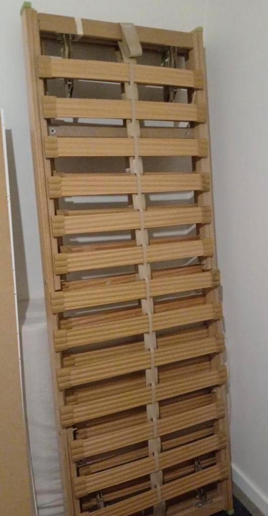 2 sommiers à lattes, Maison & Meubles, Chambre à coucher | Matelas & Sommiers, Comme neuf, 200 cm, Enlèvement