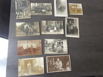 11 oude foto's van Belgische militaire families uit de jaren beschikbaar voor biedingen
