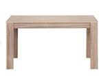 Table salle à manger couleur chêne foncé, Maison & Meubles, 100 à 150 cm, Autres matériaux, Rectangulaire, Moderne