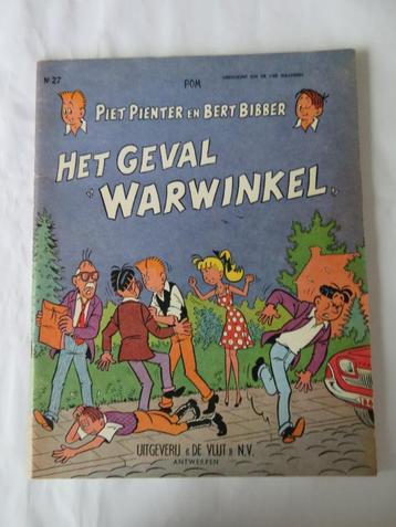 Piet Pienter en Bert Bibber nr 27 Het geval Warwinkel 1 druk beschikbaar voor biedingen