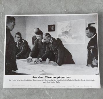 Duitse WO2 Führerhauptquartier kriegsberichter foto  beschikbaar voor biedingen