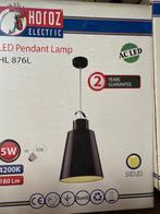 LED hanglamp - 5W=40W 180 lumen 4000K wit en zwart 10€/stuk, Nieuw, Kunststof, Modern, Ophalen