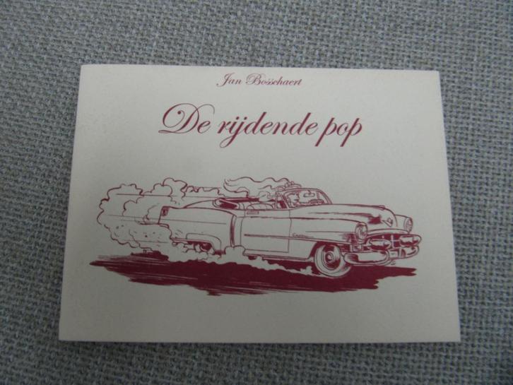 Mercatorstrip rijdende pop (Jan Bosschaert) - genummerd + ge, Boeken, Stripverhalen, Nieuw, Ophalen of Verzenden