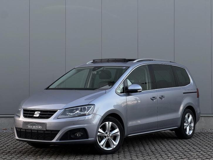 SEAT Alhambra 2.0 TSI 7PL Pano LED Carplay lijnas Garantie *, Auto's, Seat, Bedrijf, Te koop, Alhambra, ABS, Adaptieve lichten