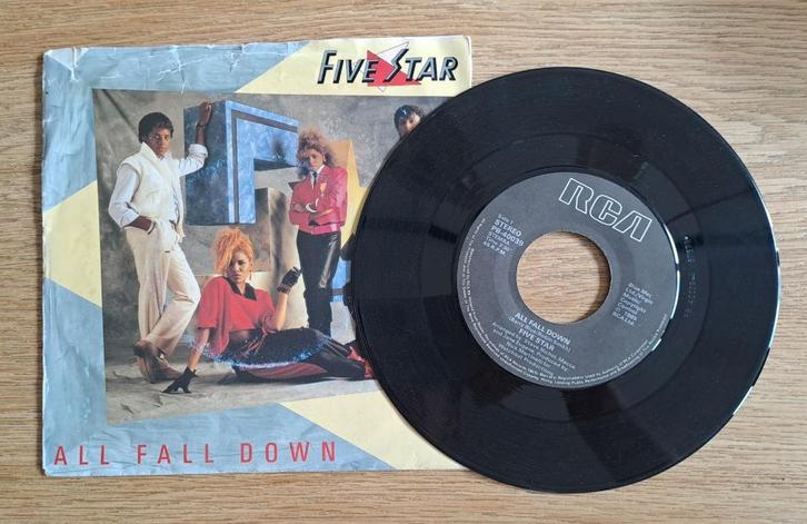 Five Star - All Fall Down, Cd's en Dvd's, Vinyl Singles, Gebruikt, Single, Pop, 7 inch, Ophalen of Verzenden