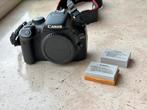 Canon 550D body + 2 batterijen, 18 Megapixel, Spiegelreflex, Canon, Ophalen of Verzenden
