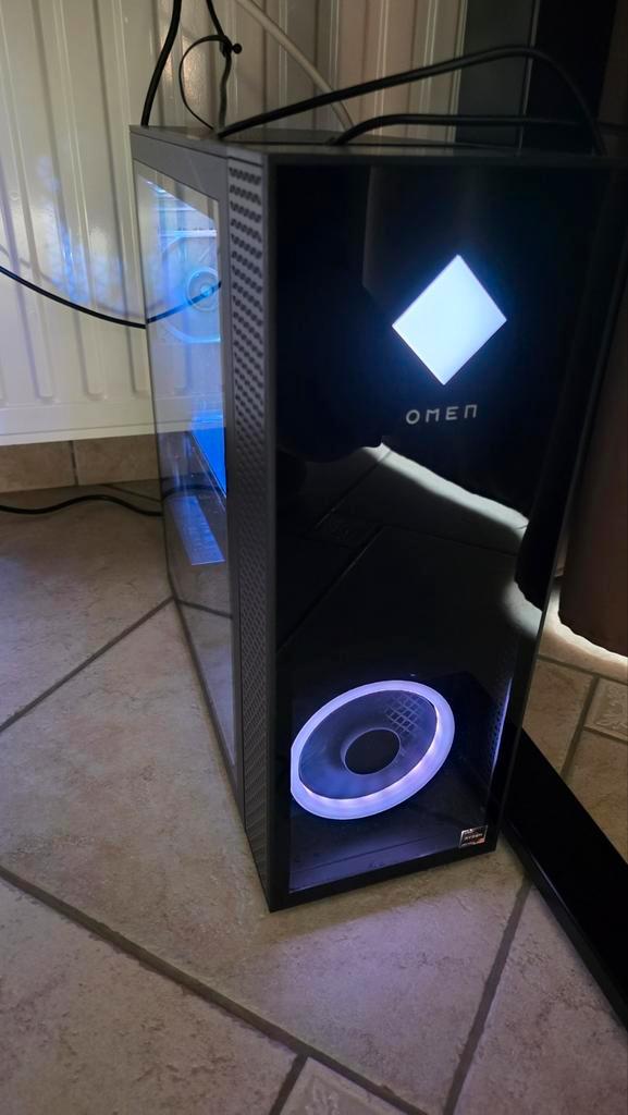 HP Omen Gaming PC / AMD RYZEN 7 / AMD RADEON RX 6600 XT, Computers en Software, Desktop Pc's, 16 GB, Gaming, Ophalen