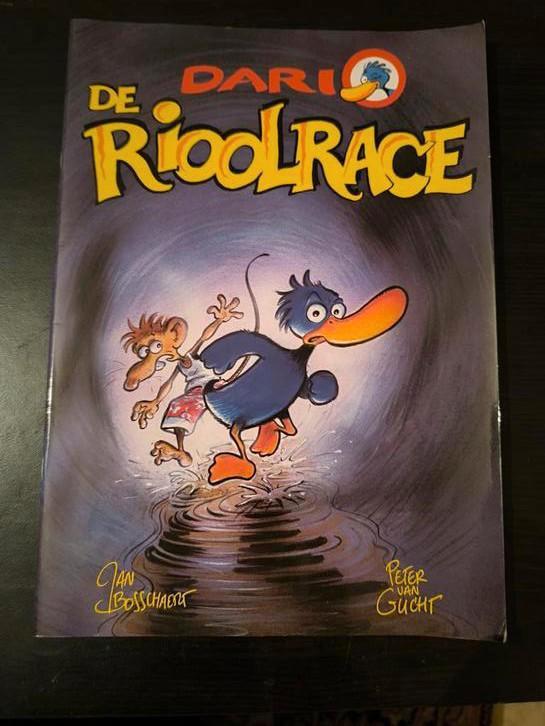 Dari - De Rioolrace, Boeken, Stripverhalen, Gelezen, Ophalen of Verzenden