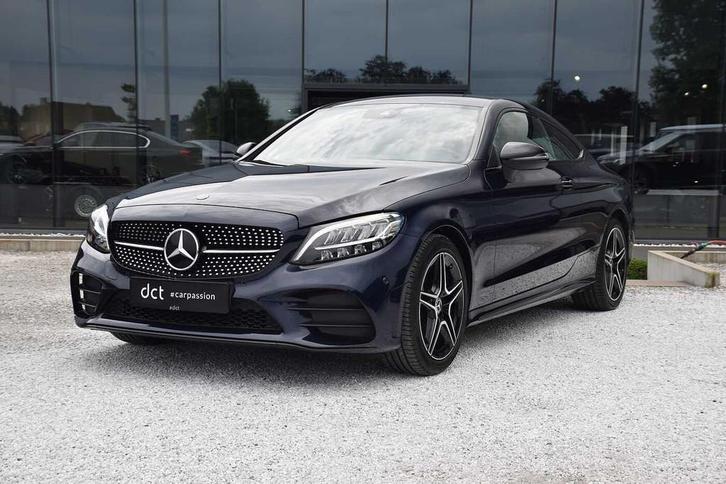 Mercedes-Benz C-CLASS 220 d COUPE AMG NIGHT BURMESTER, Auto's, Mercedes-Benz, Bedrijf, Te koop, C-Klasse, ABS, Achteruitrijcamera