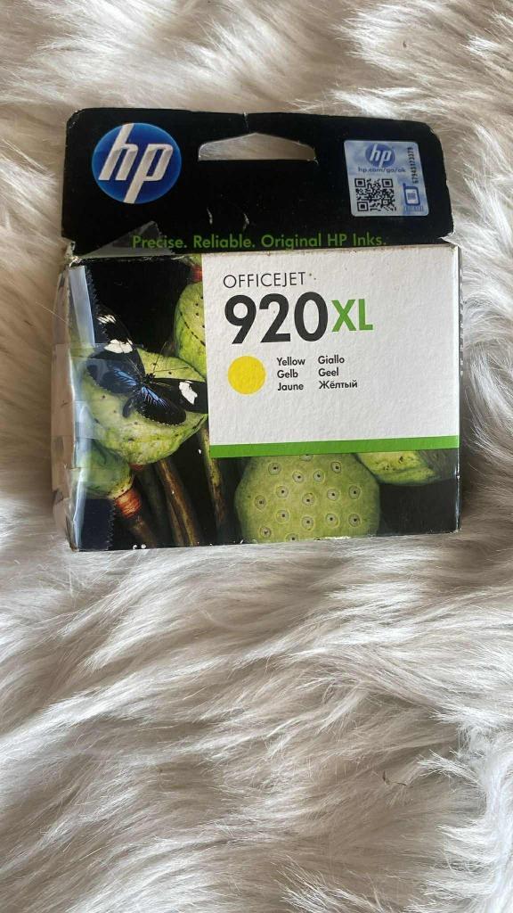 HP920XL — Jaune (CD974AE BGX), Informatique & Logiciels, Fournitures d'imprimante, Comme neuf, Cartridge, Enlèvement