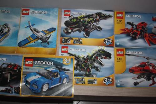 boeken Lego Creator , per stuk te koop, Kinderen en Baby's, Speelgoed | Duplo en Lego, Gebruikt, Lego, Ophalen of Verzenden