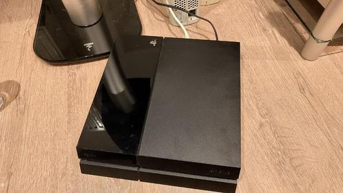 PS4 met twee controllers, Games en Spelcomputers, Spelcomputers | Sony Consoles | Accessoires, Gebruikt, PlayStation 4, Ophalen