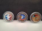 lot 3 gekleurde 2 euromunten frankrijk 2008,2010,2011, Ophalen of Verzenden