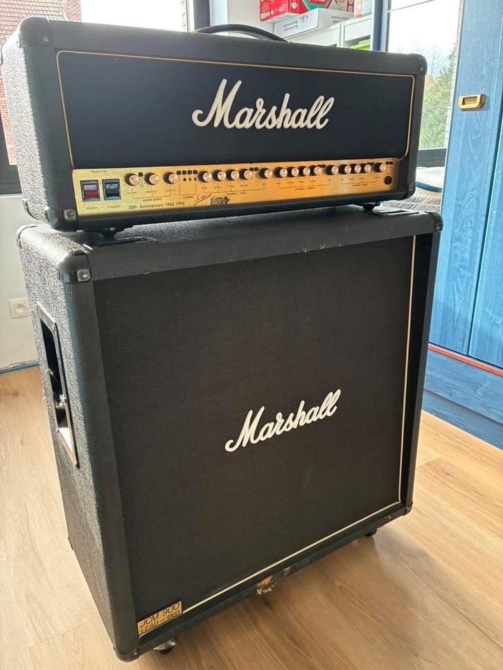 Marshall 6100 half stack, Musique & Instruments, Amplis | Basse & Guitare, Comme neuf, Enlèvement