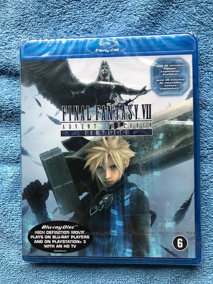 Blu-ray Final Fantasy VII Advent Children Complete - sealed, CD & DVD, Blu-ray, Neuf, dans son emballage, Action, Enlèvement ou Envoi