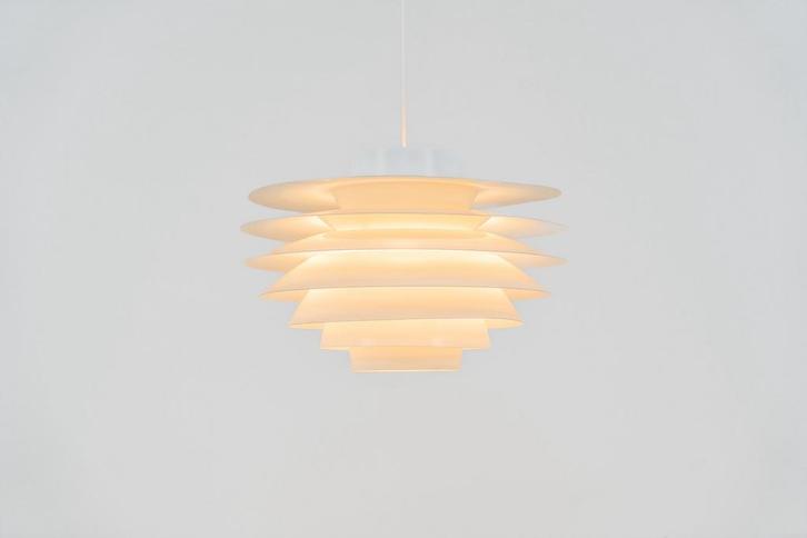 Vintage “Verona” hanglamp door Svend Middelboe, Huis en Inrichting, Lampen | Hanglampen, Zo goed als nieuw, Ophalen