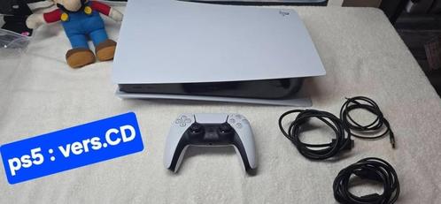 Sony ps5-console „naar cd” + game FIFA 25+ garantie --395--, Games en Spelcomputers, Games | Sony PlayStation 5, Zo goed als nieuw