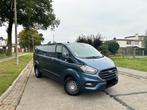 Ford Transit Custom 2020 64.000km, Auto's, Bestelwagens en Lichte vracht, Bluetooth, Blauw, 5 deurs, Particulier
